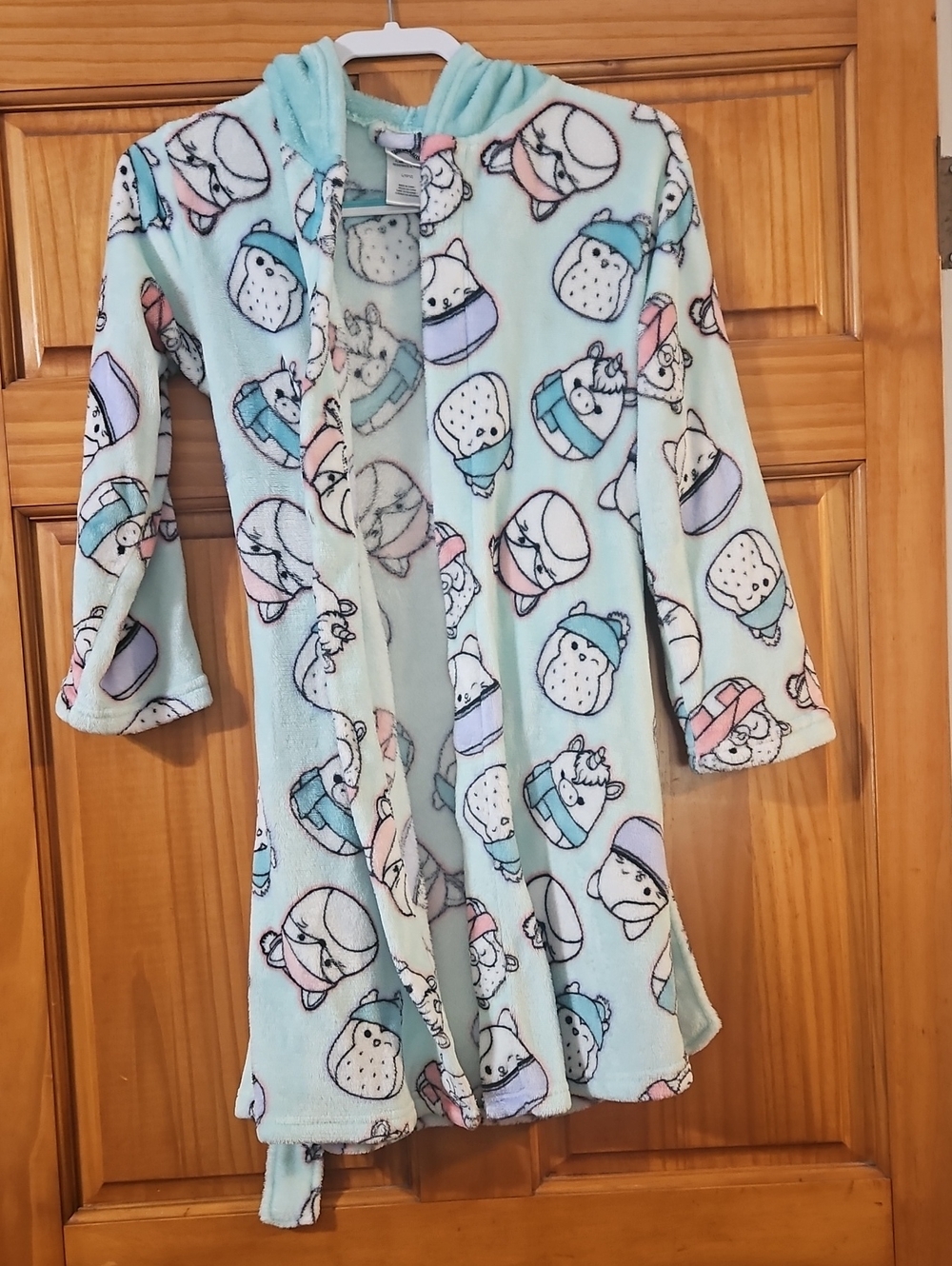Girls' Hooded Fleece Squishmallows Robe